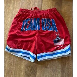 LOONEY TUNES Bugs Bunny USA Basketball Shorts